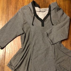 Fit and flair hoodie